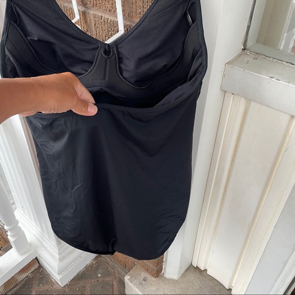 Athleta Black One Piece Swimsuit - Picture 9 of 9